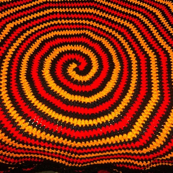 Handcrafted crochet Afghan/throw